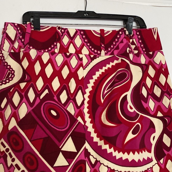 D&G 💯 Cotton Velvet Beautiful Print Skirt Never Used Made in Italy 🇮🇹 - Picture 6 of 16